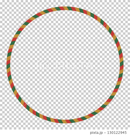 Pop circular frame, stripes, striped pattern, Christmas colors 130122945