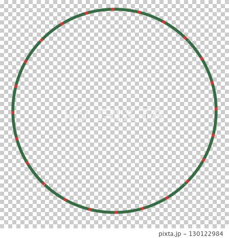 Pop circular frame, stripes, striped pattern, Christmas colors 130122984