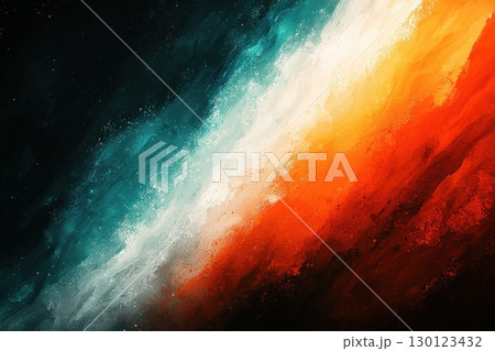 Abstract Gradient Backdrop in Shades of Orange and Teal Abstract Gradient Backdrop in Shades of Orange and Teal 130123432