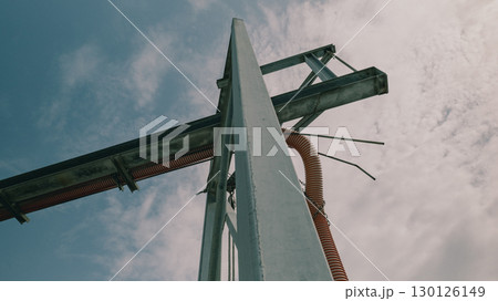 building tower on the blue sky background 130126149