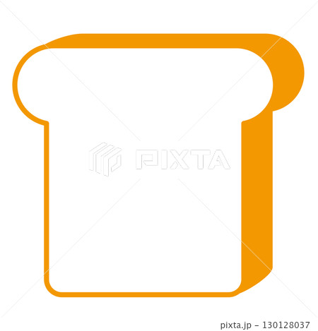 食パンのベクターイラスト素材 130128037