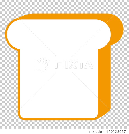 向量圖的麵包 130128037