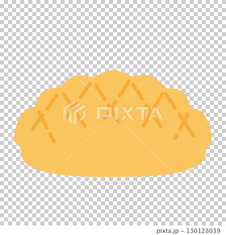 蜜瓜麵包向量插圖素材 130128039