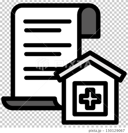 Illustration icon material: Medical binder file 202 Illustration icon material: Medical binder file 202 130129067