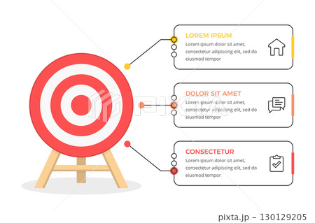 Target Infographic with Options Target Infographic with Options 130129205