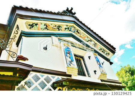 醸造の町新潟県長岡市越後宮内摂田屋・鏝絵蔵 130129425