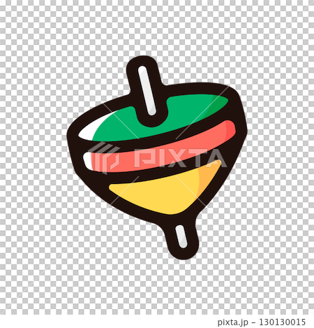 Koma插圖圖示(新年、傳統文化、日本文化素材) Koma插圖圖示(新年、傳統文化、日本文化素材) 130130015