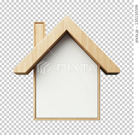 Wooden House Symbol 130130306