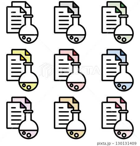 イラストアイコン素材セット：薬剤医療ファイル237 130131409