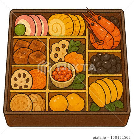 おせち イラスト 130131563
