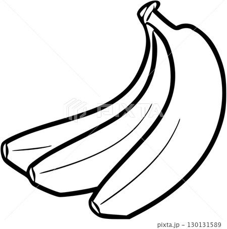 banana icon black and white concept banana icon black and white concept 130131589
