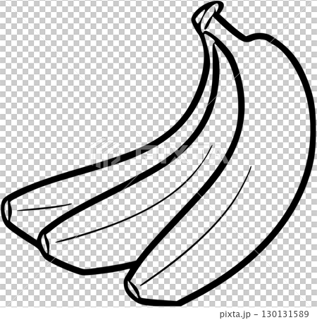 banana icon black and white concept banana icon black and white concept 130131589