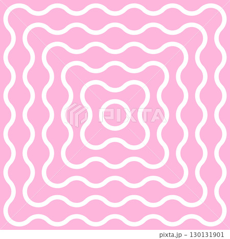 数珠繋ぎのウェーブ 幾何学模様 背景素材 シンプルな壁紙 ピンク 数珠繋ぎのウェーブ 幾何学模様 背景素材 シンプルな壁紙 ピンク 130131901