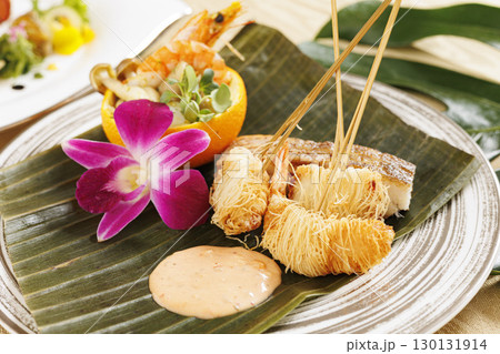 おいしいフレンチの前菜 オマール サラダの画像 おいしいフレンチの前菜 オマール サラダの画像 130131914