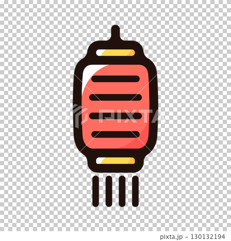 Lantern illustration icon (Chinese New Year, Lunar New Year material) 130132194