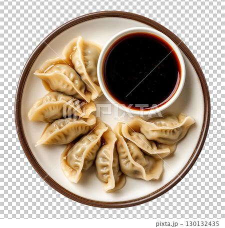 Asian Dumplings with Soy Sauce Asian Dumplings with Soy Sauce 130132435