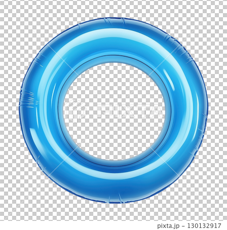 Blue Inflatable Swimming Ring 130132917
