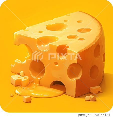 チーズを切ったチーズ 130133181