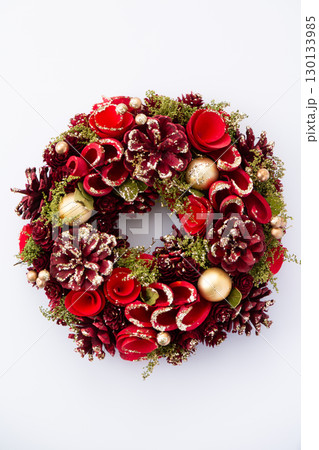 クリスマスリース 130133985