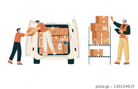 Managing Warehouse Operations Loading and Inventory Handling in Action to Enhance Efficiency 130134615