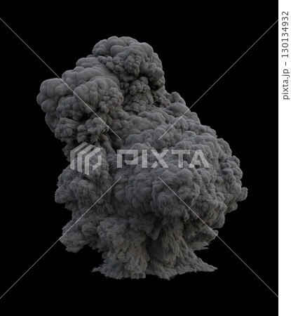 Dark Smoke Cloud Element for Cinematic Compositing on Black Dark Smoke Cloud Element for Cinematic Compositing on Black 130134932