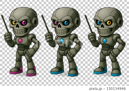 ロボットの講師3体セット ロボットの講師3体セット 130134946