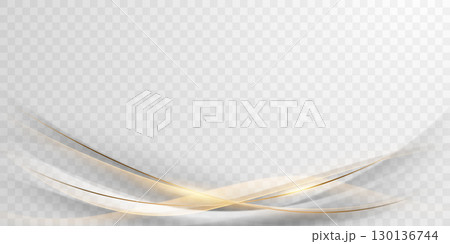 White abstract background with luxury vector illustration. 130136744
