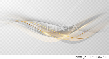 White abstract background with luxury vector illustration. 130136745
