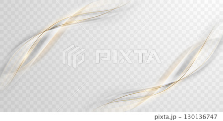White abstract background with luxury vector illustration. 130136747