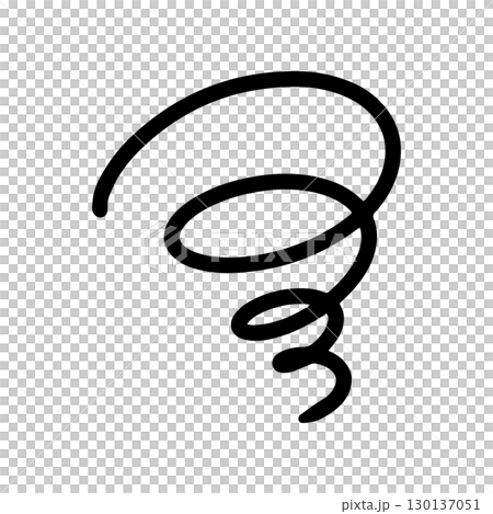 憂慮和不滿的形象。沮喪和壓力感的圖示說明。用手繪線條繪製 130137051