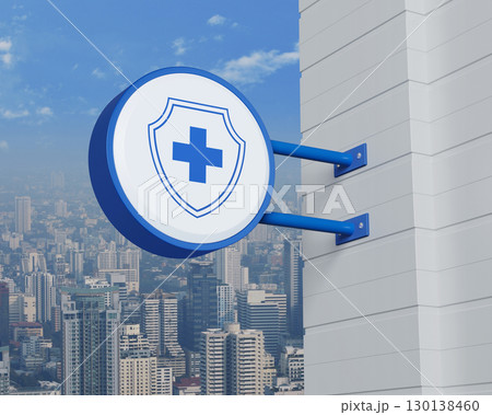 Business healthy and medical care insurance concept, 3D rendering 130138460