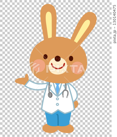 ウサギのお医者さん　案内 130140475