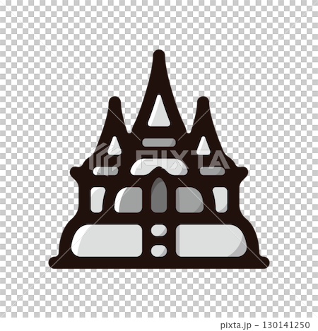 Ayutthaya ruins illustration icon (Thai culture, tourism, Thai material) Ayutthaya ruins illustration icon (Thai culture, tourism, Thai material) 130141250