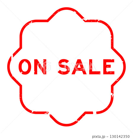 Grunge red on sale word square rubber seal stamp on white background 130142350