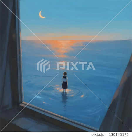 部屋と秋の海と私 130143173