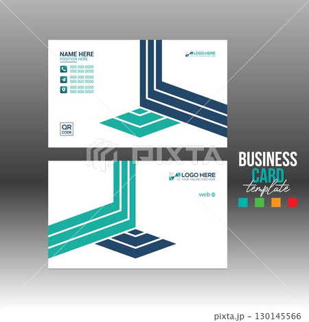 business card for corporate and any use 130145566