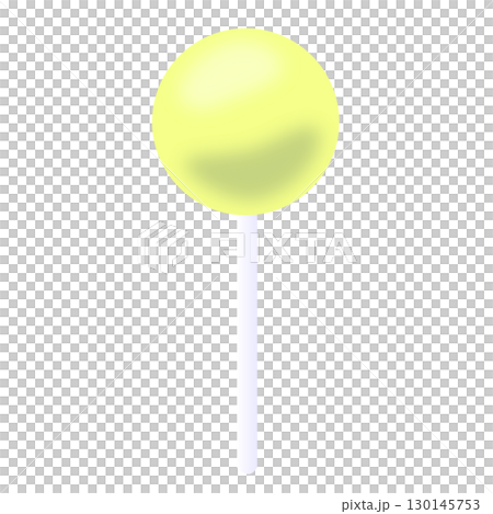 圓形糖果檸檬黃 130145753