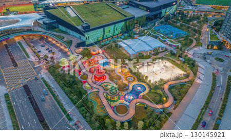 Children playing at Playfield 5 playground Hong Kong Aug 27 2025 Children playing at Playfield 5 playground Hong Kong Aug 27 2025 130145921
