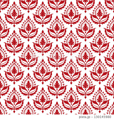 vector seamless pattern of abstract colorful geometric shapes 130145980