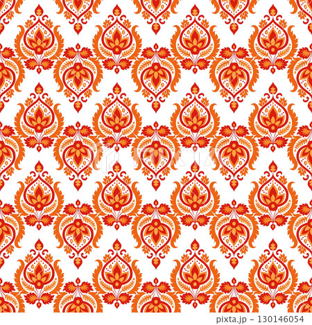vector seamless pattern of abstract colorful geometric shapes 130146054