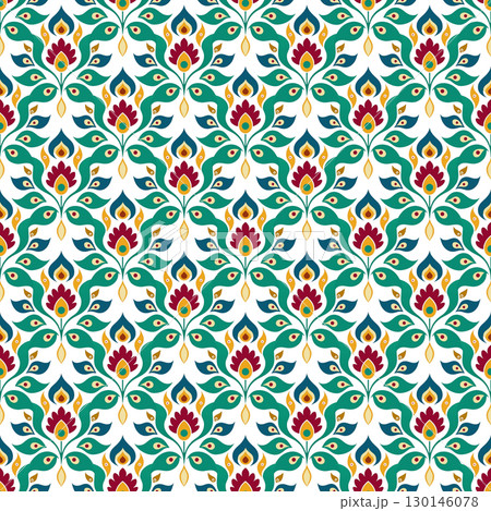 vector seamless pattern of abstract colorful geometric shapes vector seamless pattern of abstract colorful geometric shapes 130146078