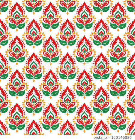 vector seamless pattern of abstract colorful geometric shapes 130146080