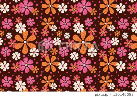 Flower pattern Flower pattern 130146088