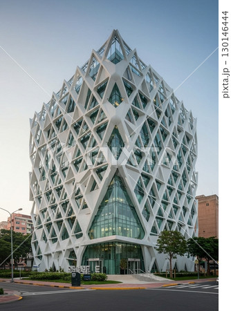 【AI生成】近未来の建築物  130146444