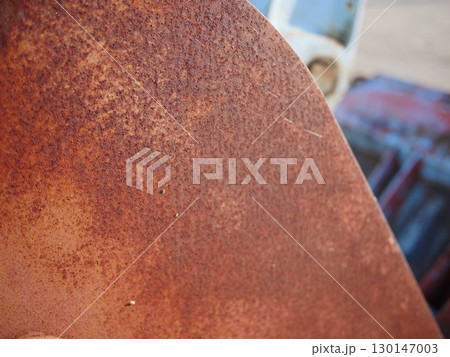 錆の中に隠れた芸術　時代を感じさせる美しさ　古い中にも新しさと美しさがある。コピースペース 130147003