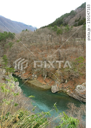 湯野上温泉夫婦岩（福島県） 130147183