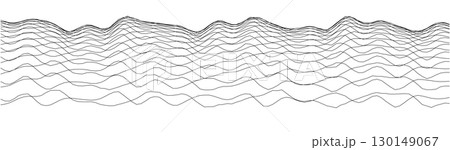 Abstract black and white wave patterns for modern design concepts and creative projects Abstract black and white wave patterns for modern design concepts and creative projects 130149067