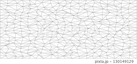 Abstract geometric chaos pattern for creative design projects and backgrounds 130149129