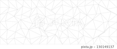 Geometric abstract art with chaotic lines forming intricate mesh for modern design 130149137
