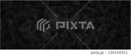 Abstract geometric chaos pattern with dark polygonal shapes for modern design background Abstract geometric chaos pattern with dark polygonal shapes for modern design background 130149351